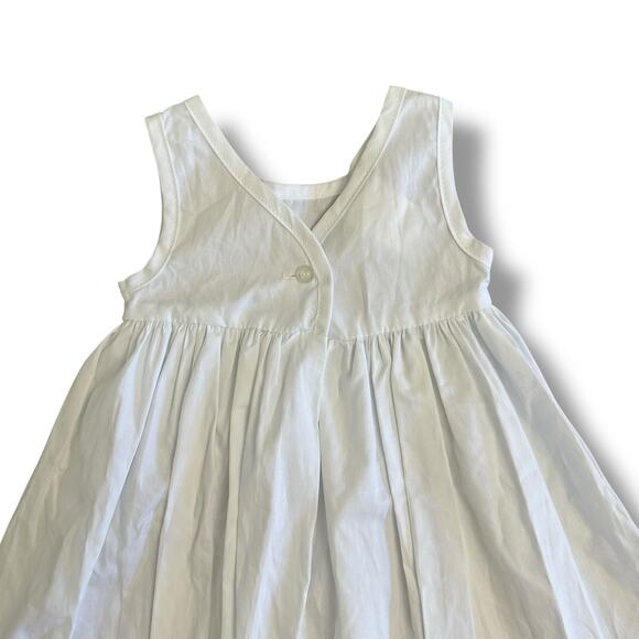 Little Things Mean a Lot White Cotton Day Slip Dress Infant 12 M Christening NWT - Picture 7 of 7
